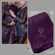Songket Pengantin Lelaki Dan Perempuan 1Set Siap Sampin Tanjak Dan Lain-Lain
