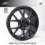 【Installation Available】ZR72 RAXER WHEELS FLOW FORMING 18 INCH 18X8.5 5X113 ET42 DGP READY STOCK SPO