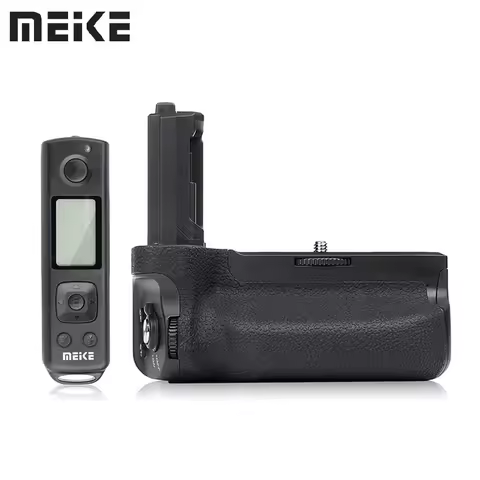 Meike MK-A7R IV Pro Vertical Battery Grip for Sony A7R IV A7IV A9II A7SIII A1 with 2.4GHz Wireless R