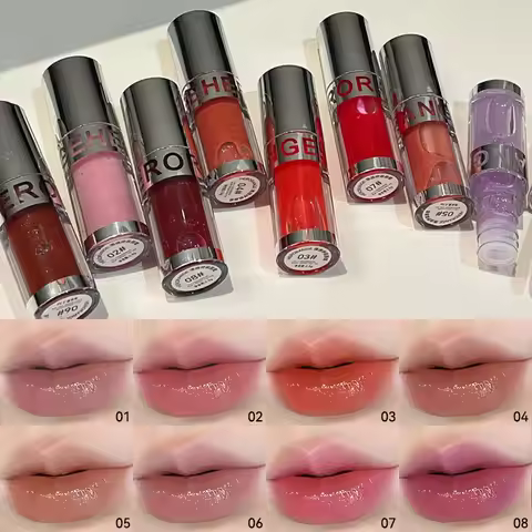 Herorange Water Glow Color Lip Oil Serum Spa-Level Lip Care Nourishing Non-Irritating Fade Lip Lines