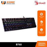 A4Tech Bloody B760 Full Light Strike ABS Keycaps Gaming Keyboard (Green Switch Tactile and Clicky)