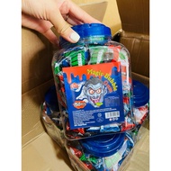Bottle of 150 super hot Magic Bubble Gum tongue-dyed Gum