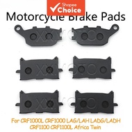 For Honda CRF1100 CRF1000L, CRF 1100 L, CRF1100L Africa Twin - Front & Rear Brake Pads, Motorcycle A