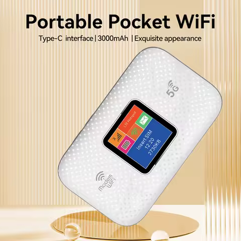 E5578 Mobile WiFi Router Type-C 150Mbps 4G LTE Modem Outdoor Hotspot 3000mAh Wireless Mini Internet 