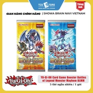 YU-GI-OH card game Booster Battles of Legend Monster Mayhem BLMM English - pack of 5 cards