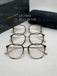 正品LINDA FARROW  LFL1483鈦架52口18-145    平光鏡 可配度數眼鏡 近視鏡 漸進鏡片，全港最快 最抵 鏡片服務 全港送貨 2日內寄出 眼鏡#潮流#明星同款#墨鏡#近視鏡片
