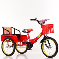 Childrens Bicycle Tricycle Foldable 3-Year-Old 5-Year-Old 6-Year-Old Children Double Pedal Tricycle