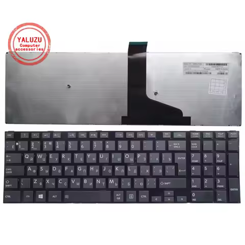 RU Russian NEW Laptop Keyboard For Toshiba Satellite L50-a S50 S55 L70 L75 C70 C75 0KN0-ZW1RU02