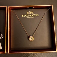 Coach 頸鍊連耳環