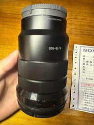 二手鏡頭 Sony E 18-105mm F4 G PZ OSS