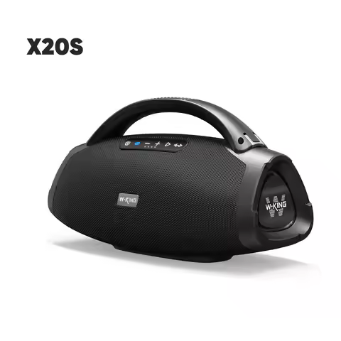 W-KING X20S Bluetooth Speaker w/Strap140W RMS Massive Bass Party Boombox IPX7 Waterproof Speaker Lou