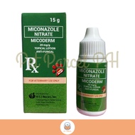 Micoderm (Miconazole Nitrate) Topical Anti-fungal Lotion for Pets 15g