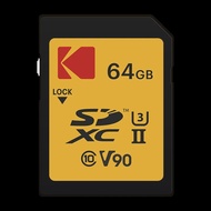 KODAK V90 UHS-II การ์ด SD มืออาชีพ-280เมกะไบต์/วินาที U3การ์ดความจำสำหรับวิดีโอ8Kกล้อง DSLRโดรน | คว