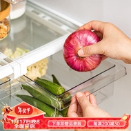 ST/🧿Modern Housewife Refrigerator Storage Box Drawer Type Frozen Crisper Hanging Household Large Capacity Classification