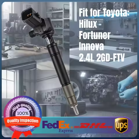 Common Rail Injector 23670-0E080 Diesel Fuel Injector Nozzle 236700E080 for Toyota Hilux Fortuner In