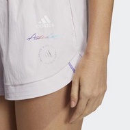 愛迪達 Adidas 高腰淺粉紫色 粉紅色運動短褲 M HE9953真理褲 亞洲版