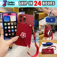 HUAWEI P20 P20 Pro P30 P30 Pro Mate 20 20 Pro maroon blue cute daisy wallet soft case