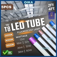 [SIRIM] T8 LED Tube 60W 38W 32W 26W 22W 18W 13W Wall Ceiling Light Fluorescent Tubes