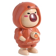 GANTUNGAN Capybara Face Swap Keychain Can Change Face 3 Expressions Cute Adorable Capybara Children'