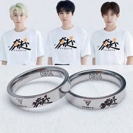 KY/🎁Rushtfboys10 Th Anniversary Fans Support Merchandise Ring Wang Jun Kai Wang Yuan Yi Yang Qianxi RingtfFamily Niche Y