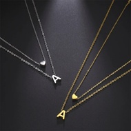 Love First Letter Necklace