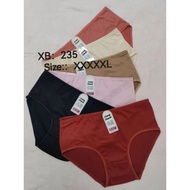 XB PANTY PLAIN 6 PIECE'S FREE SIZE COTTON