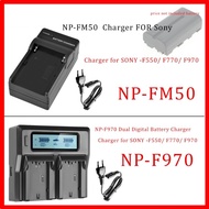 NP-FM50 NP-F970 Dual Battery Charger for SONY -F550/ F770/ F970