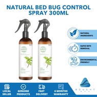 Natural Bed Bug Dust Mite Control Spray Mite Spray Home Pest Control Kills Repels Ants Mite Remover Spray 300ml