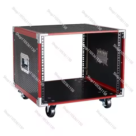 10U power amplifier cabinet household 10U air case audio equipment chassis outdoor mobile audio 8U e
