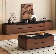 復古圓角電視櫃  電視櫃 TV Cabinet  地台櫃 TV Console  矮櫃  茶几  coffee table  拼色電視櫃  地台櫃  收納櫃 Storage cabinet  儲物櫃 