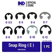 1 PC IND Snap Parts Ring (E) E 3.5, 5, E 6, E 7, E 8, E 9, E 10, E 12 Circlip Retaining Locking Clip