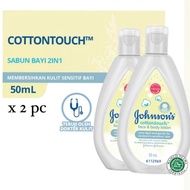 Johnson Baby Lotion Cotton Touch Body Face Cream Krim Badan Wajah Bayi