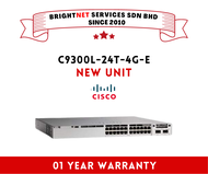Cisco C9300L-24T-4G-E - Catalyst 9300 24-port fixed uplinks data only 4X1G uplinks Network Essential