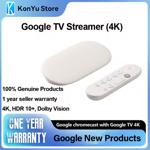 New Google TV Streamer (4K) Ready Stock Android 10 32GB Netflix Certified Dolby Vision Atmos Up to 4