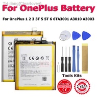 XDOU 2023 Battery For OnePlus 1 2 3 3T 5 5T 6 6TA3001 A3010 A3003 With Tools Kit Replacement Bateria new brend Clearlovey