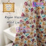 Liese Motif Viscose Rayon Fabric