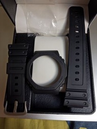 G-SHOCK ga2100 錶帶連錶圈 黑色