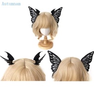 AUTU Devil Wing Hair Clip Black Butterfly Hair Clip Bat Wing Hair Clip Goth Barrettes