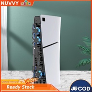 Efficient Cooling System with LED Light and 3 Fans Game Console Rear Cooling Fan USB DC 5V for  Slim