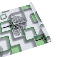 Wallsticker Green Box Wallsticker Orange/ Wallpaper / Sticker Wall Sticker / Wall Sticker / Wall Sti