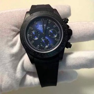 Seiko Mod Daytona All Black Quartz Movement