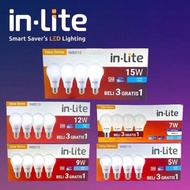 Inlite LED Lamp Led Bulb/, Buy 3 get 1 free 5 watt 7 watt/ 9 watt/ 11 watt/