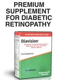 DIAVISION EYE HEALTH DIABETIC VITAMINS SUPPLEMENT LUTEIN OMEGA 3 DIABETES (30 Capsules)