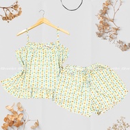 [CÓ HỎA TỐC] Đồ Tole Nữ Đùi 2 Dây Loại 1 VNXK F21 Mặc Nhà Đồ Ngủ Đồ Bộ Lanh Đùi 2 Dây Tone Lo