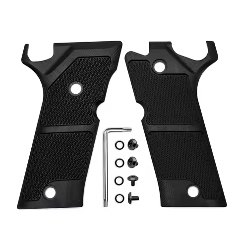 Guuun G10 Grips for Beretta 92X Performance, OPS Shadow Matrix Texture Makes The Stick to Your Hand