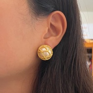 •Duchess• Joan Rivers小香風珍珠耳環