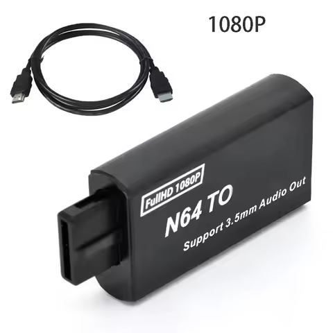 for N64 NGC SNES SFC to HDTV Converter with HDMI Cable Adapter for N64 NGC SNES SFC Game Console Con