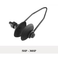 OUTBOARD MOTOR FLUSHER SUZUKI YAMAHA MERCURY TOHATSU EARMUFF ENGINE 5HP-300HP 6HP 8HP 15HP 75HP 60HP