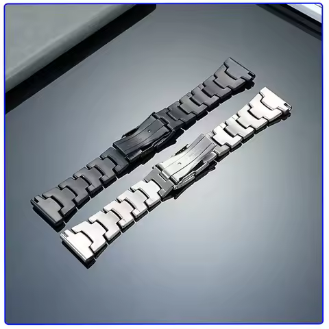 23mm Titanium alloy strap for Casio PRT-B50 5602 PRT-B70 PROTREK 5480 PRW-70/50/30 5578 PRW-60YT/690