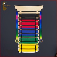 [kokiya] Karate Belt Display, Belt Belt Display Organizer, Foldable, No Required Assembly, Display S